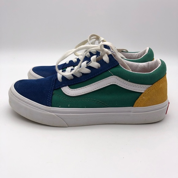 Vans Old Skool Yacht Club Kids Size: Multi Color US 3 - Picture 8 of 9
